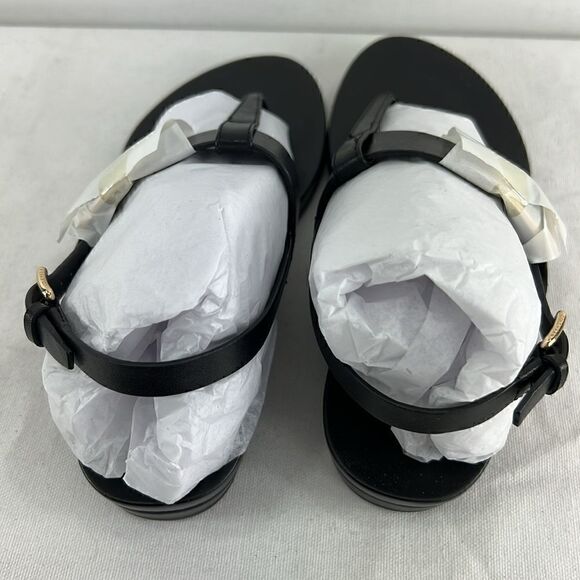 Cole Haan Francine Demi Sandals- Black Leagther- Size 5.5 B- NIB - Picture 3 of 6